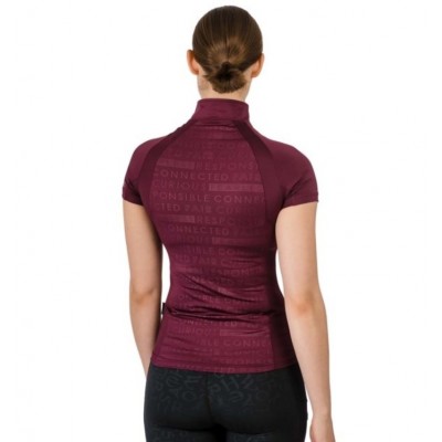 T-shirt Horseware Aveen betterave femme 
