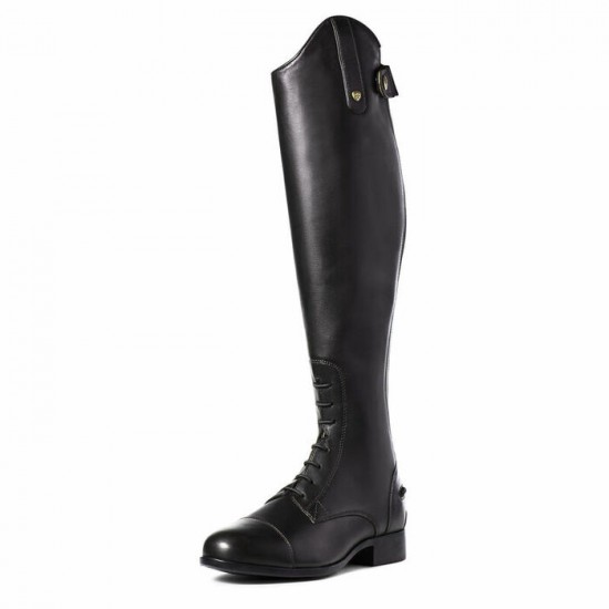 Botte Ariat Heritage Contour II Field Zip noir Hauteur : Medium Mollet : Régulier 
