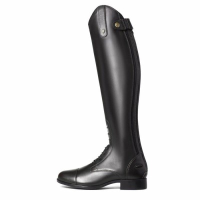 Botte Ariat Heritage Contour II Field Zip noir Hauteur : Medium Mollet : Régulier 