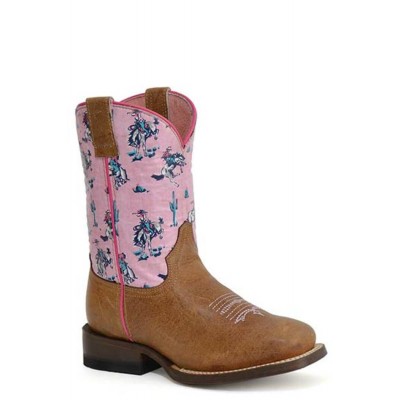 Botte Roper Cactus Rider rose enfant 