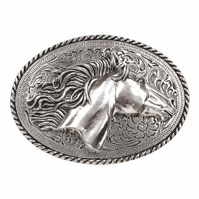 Boucle de ceinture Blazin Roxx tête de cheval 