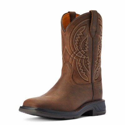 Botte Ariat WorkHog XT Coil brun enfant 