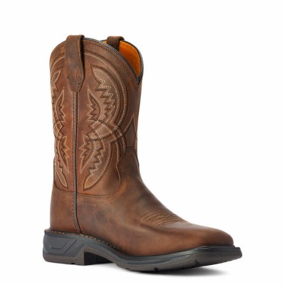 Botte Ariat WorkHog XT Coil brun enfant 