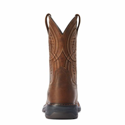 Botte Ariat WorkHog XT Coil brun enfant 