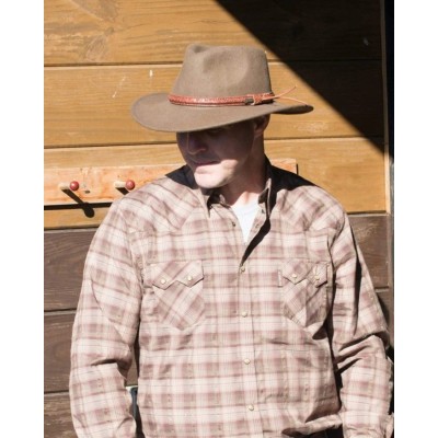 Chapeau Outback Dusty Rider brun 