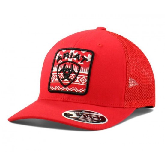 Casquette Ariat rouge logo Southwest 