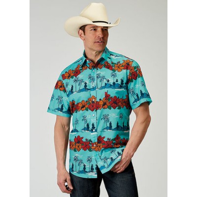 Chemise Roper Hawaiien homme 