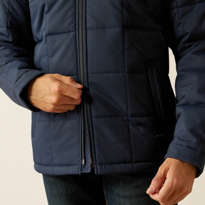 Manteau Ariat Crius navy homme 