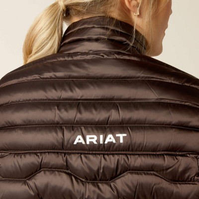 Veste Ariat Ideal Down brun femme 