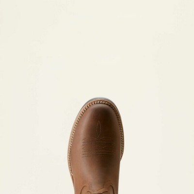 Botte Ariat Ridgeback bout rond brune homme 