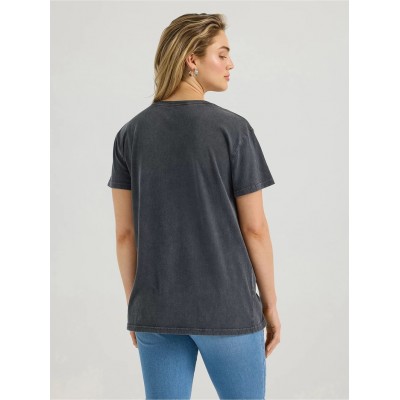 T-shirt Wrangler botte femme 