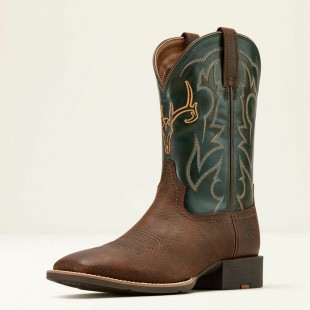 Botte Western Ariat Sport Outdoor verte homme 