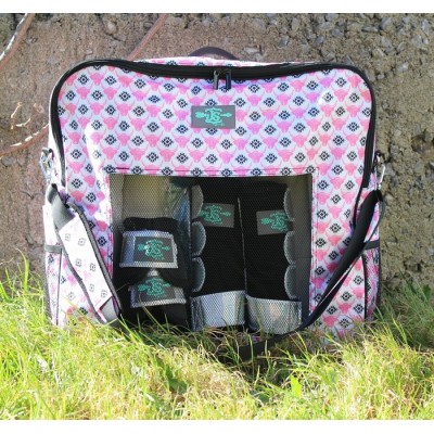 Sac à guêtre June's Shop vache rose 