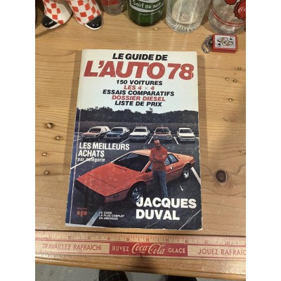 guide de l'auto 1978