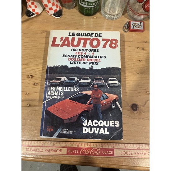guide de l'auto 1978