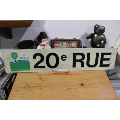 Enseigne de rue