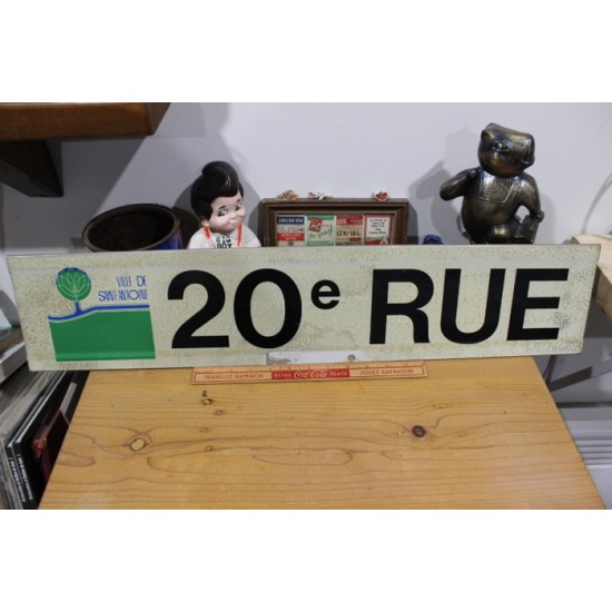 Enseigne de rue