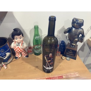 Bouteille de vin sérigraphiée