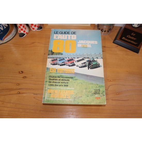guide de l'auto 1980