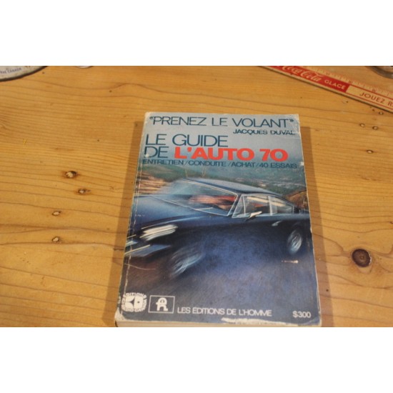 Guide de l'auto 1970