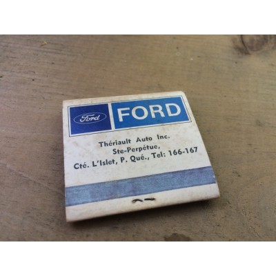 Carton d'allumette Ford 1967
