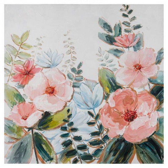  Toile en canevas - fleurs roses