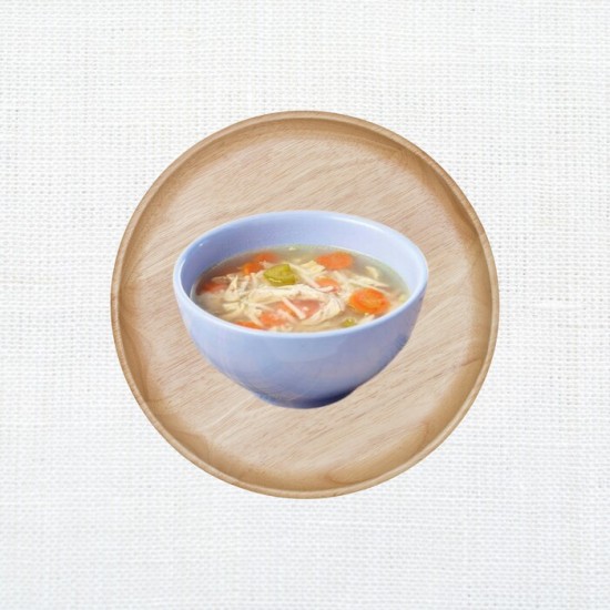 Soupe poulet et nouilles