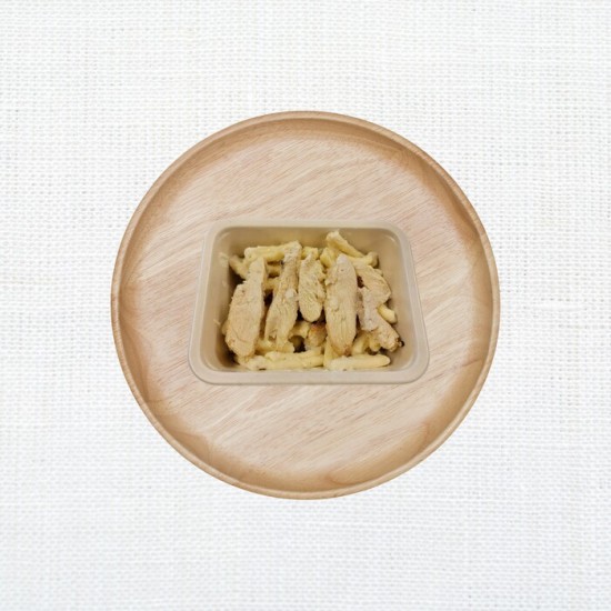 Fusilli alfredo et poulet grillé