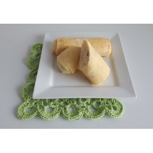 Crêpe farcie au poulet et poireaux (2 unités)
