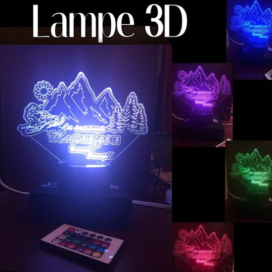 Lampe 3D 