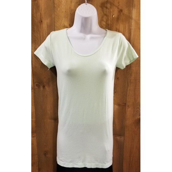 T-shirt bamboo dew kist (vert pâle)