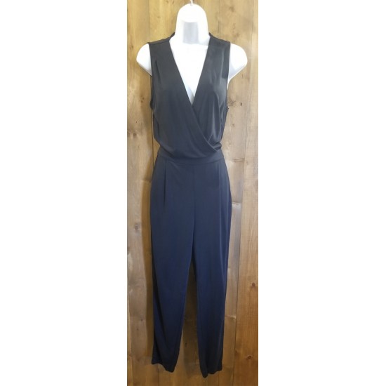 Jumpsuit noir en modal