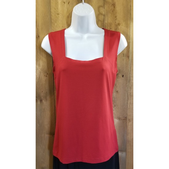 Cami tunic rouge