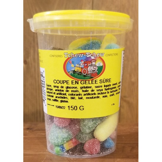 bonbon jujubes goblet assorti sur 150g