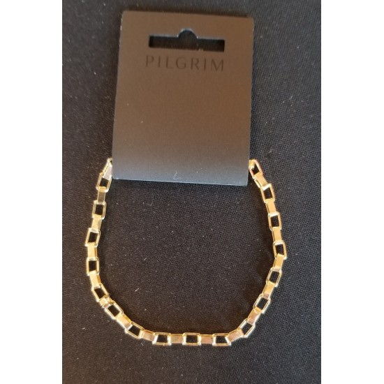 pilgrim bijou bracelet chaine clarity or