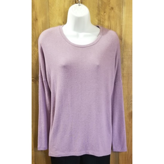 pull doux lilas