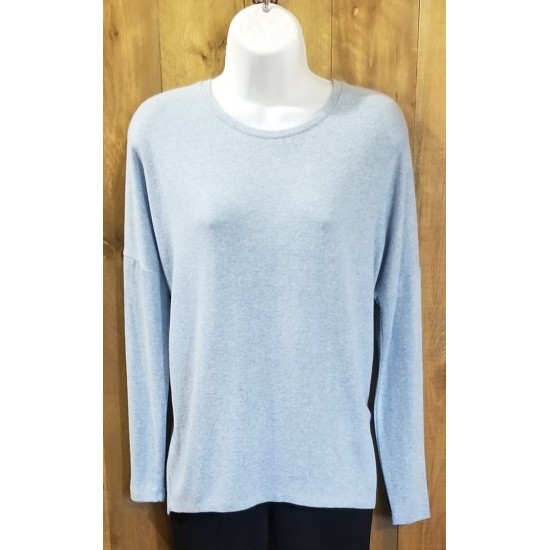 pull doux bleu poudre