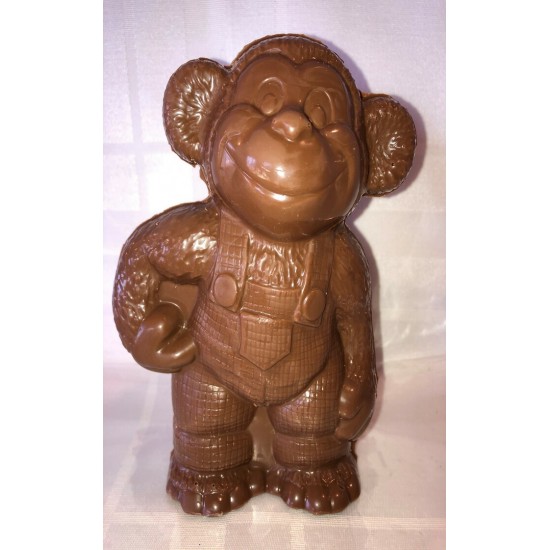 Chocolat pâques singe salopette 135g