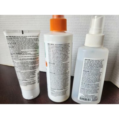 Lot de 3 répulsifs à insectes Great Outdoors Watkins – Adultes et enfants