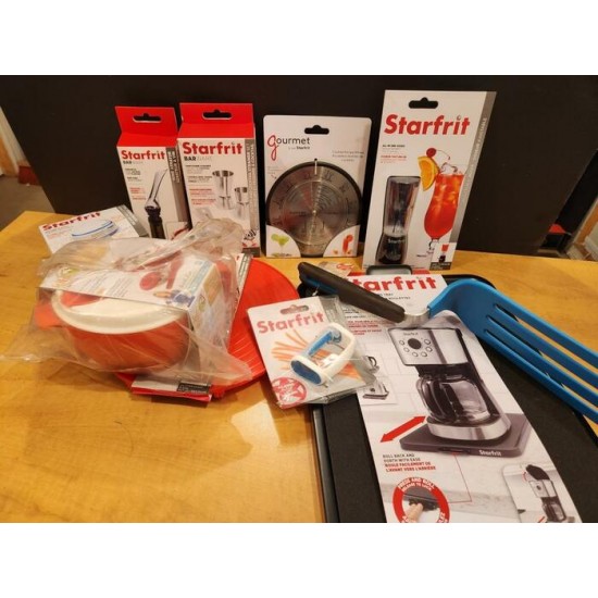 Lot d’accessoires de cuisine et de bar Starfrit – Ensemble varié