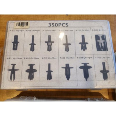 Ensemble complet de clips de carrosserie et attaches Push Pin pour automobile