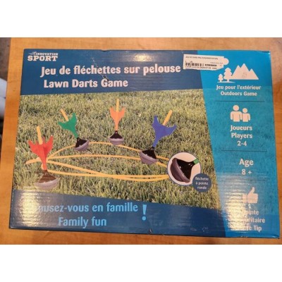 Jeu de fléchettes sur pelouse – Lawn Darts Game pour 2 à 4 joueurs