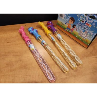 Présentoir de 23 bâtons à bulles licorne et dinosaure – Assortiment pour fêtes et événements