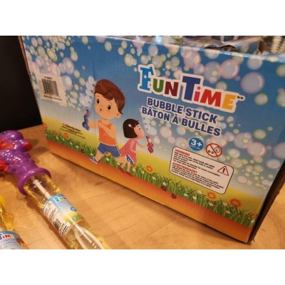 Présentoir de 23 bâtons à bulles licorne et dinosaure – Assortiment pour fêtes et événements