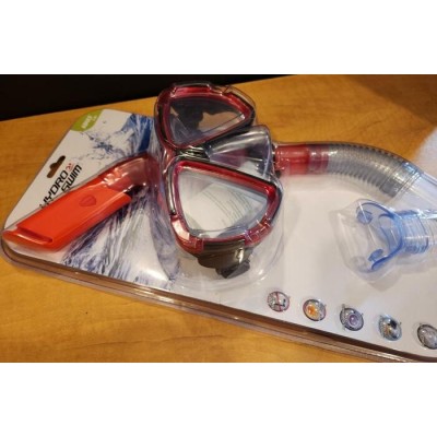 Ensemble masque de plongée et tuba Bestway Hydro-Swim pour adulte