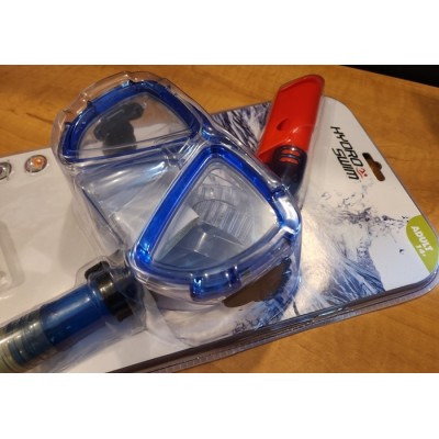 Ensemble masque de plongée et tuba Bestway Hydro-Swim pour adulte