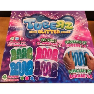 Présentoir de 12 jouets sensoriels Tubeez Glitter...
