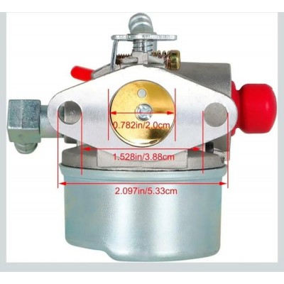Carburateur de remplacement pour moteurs Tecumseh et Toro – Avec joints et colliers