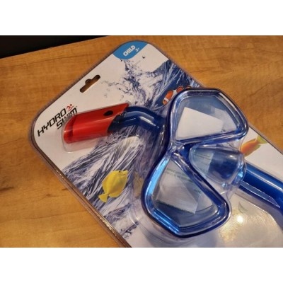 Masque de plongée enfant 3 à 5 ans avec tuba à valve anti-eau – Bestway Hydro Swim