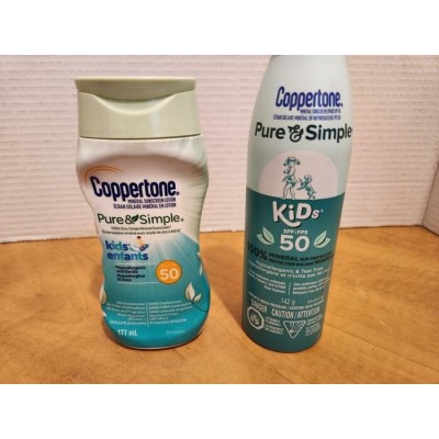 Coppertone Pure & Simple Kids FPS 50 – Crème...